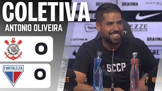 COLETIVA ANTONIO OLIVEIRA | CORINTHIANS 0 x 0 FORTALEZA  - PÓS JOGO DO TIMÃO