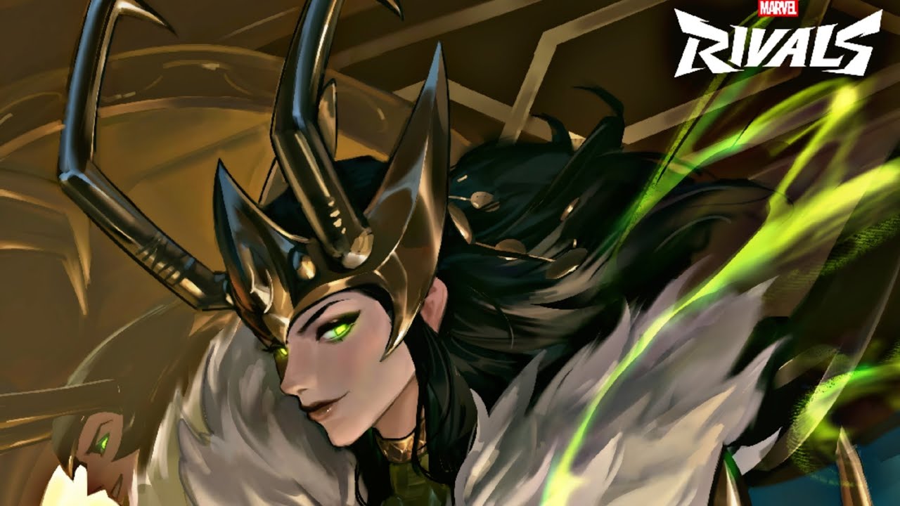 La mejor Skin de todo el juego:Marvel Rivals (Lady Loki)