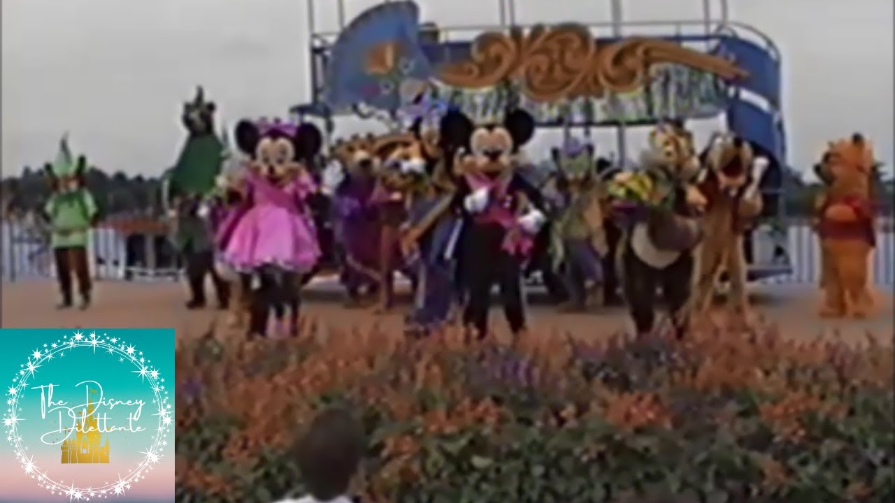 Disney Epcot Character Carnival Cavelcade Parade 1992 Mickey Robin Hood ...