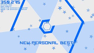 오픈 헥사곤(Open Hexagon) Second Dimension 1x 350.275초(s) (WR) (No Swap)