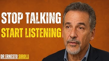 Stop Talking, Start Listening | Life-Changing Speech by Dr. Ernesto Sirolli