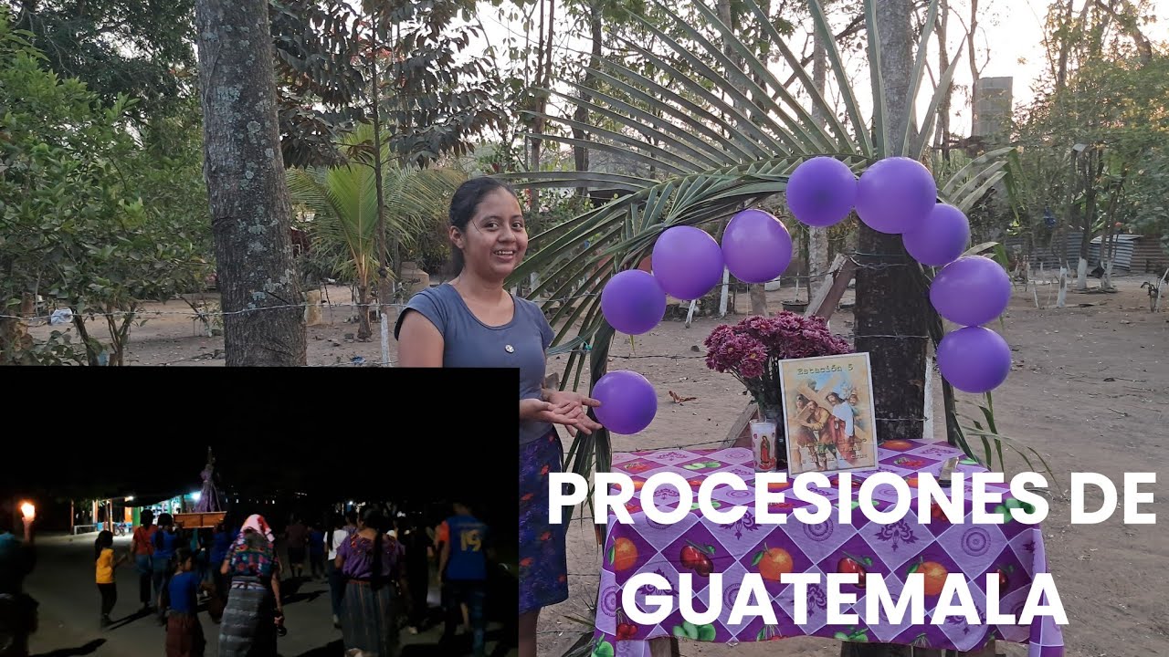 ASI EMPEZARON LAS PROCESIONES DE GUATEMALA ⛪️✝️ SEMANA SANTA 