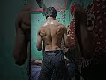 Back Muscle Home Workout 💪 #shorts # viral