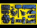 Membersihkan Mainan Mobil Balap, Truk Tangki, Truk Molen, Bus Telolet, Kereta Api, Tank, Excavator.