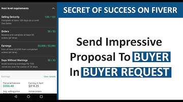 How to send impressive buyer request to buyer | Fiverr | Fiver Tutorial | Yolo