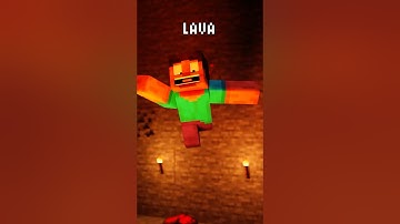 The Most Painful Minecraft Animation Ever Made 💀🔥Satisfying 3D Fluid and Cloth Simulation