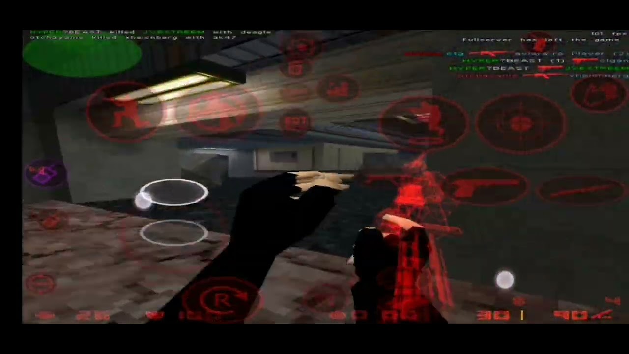 Counter strike 1.6 (OLD SCHOOL CSDM De_Nuke M4A1/Usp Gameplay)