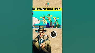 🧟‍♂️ Which Zombie Was Her? Solve the Riddle!#Shorts #Riddles #Quiz #Enigmas #Genius #Gaming #Brain