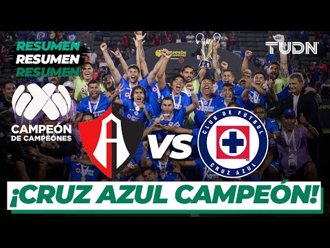 Resumen y goles | Atlas (3) 2-2 (4) Cruz Azul | Supercopa Mx 2022 | TUDN