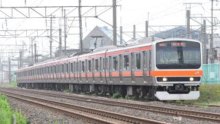 【4K】武蔵野線E231系MU41編成（三菱IGBT-VVVF）AT構内試運転　（秋田総合車両センター構内試運転）