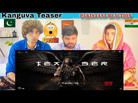 Pakistani Reaction On Kanguva - Sizzle Teaser | Suriya | Bobby Deol | Devi Sri Prasad | Siva |