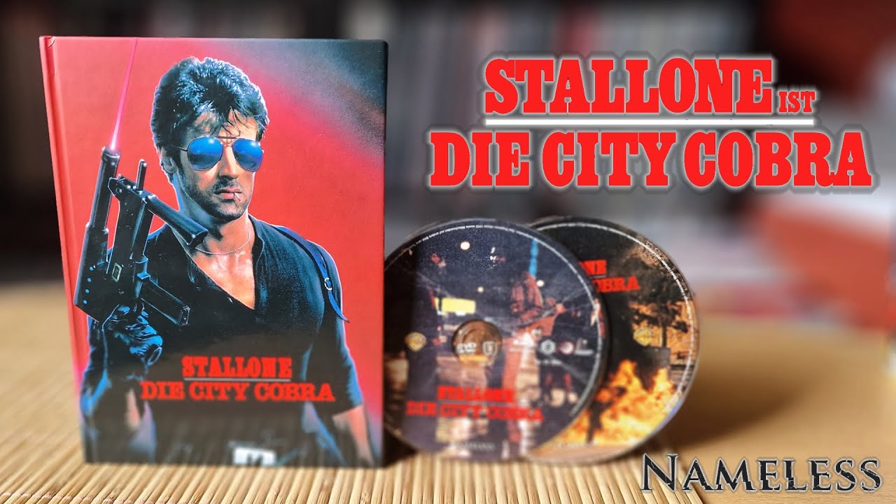 DIE CITY COBRA Blu-Ray/DVD Mediabook Cover A Nameless (Cobra