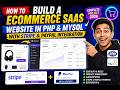How to Build a ECommerce SaaS Website in PHP &amp; MySQL With Stripe &amp; PayPal Integration in Browser