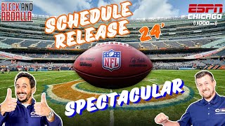 LIVE Reaction to the Chicago Bears 2024 Schedule Release!