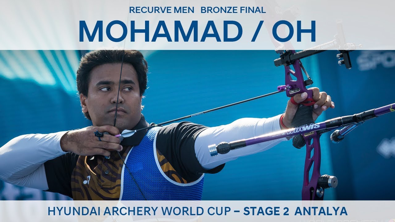 Khairul Mohamad v Oh Jin Hyek – recurve men's bronze | Antalya 2018 Hyundai Archery World Cup S2