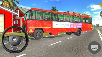 Indian Best Android Bus Driving Game | Indian Sleeper Bus Simulator | Android Gameplay