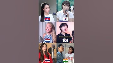 GOLDEN 🌟- HUNTRIX - Kpop Demon Hunter||Who sang better comment #cover #duet