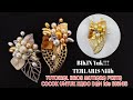 TUTORIAL BROS MUTIARA GOLD COCOK UNTUK ACARA RESMI IDE BISNIS jewellery making pearl handmade brooch