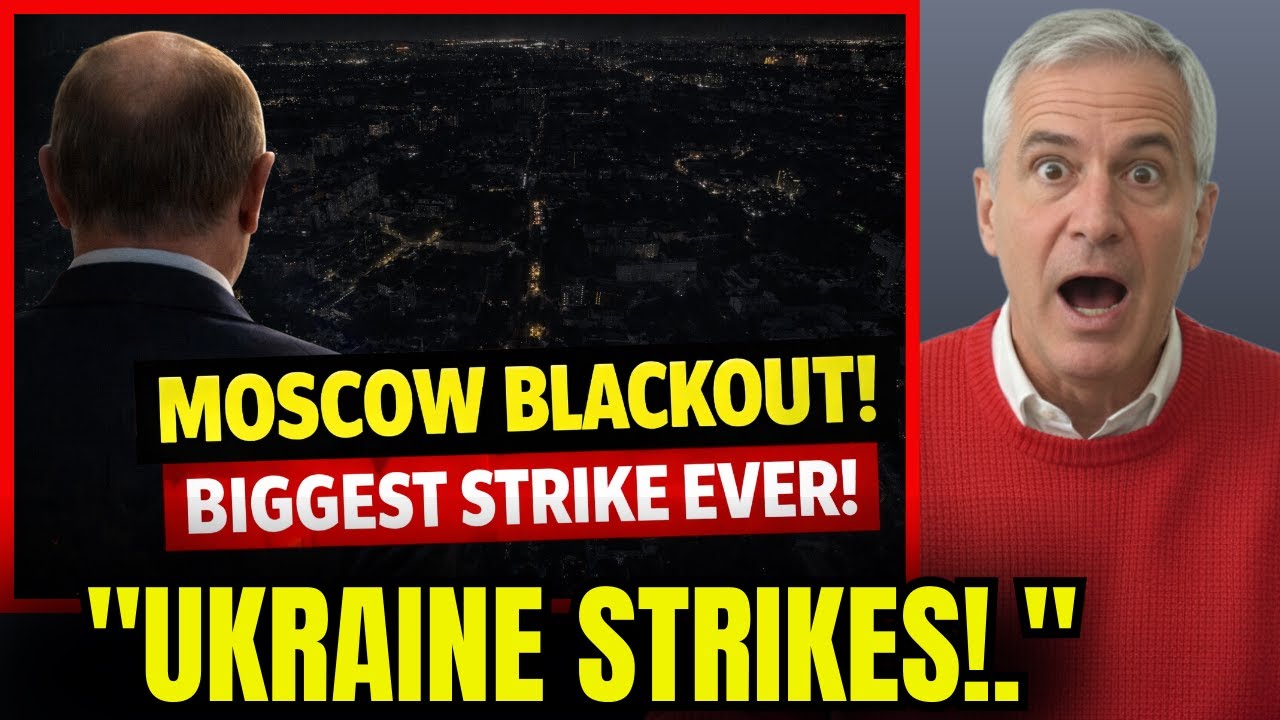 Moscow in Chaos! Ukraine Strikes Russia’s Main Power Plants Shocking the Capital