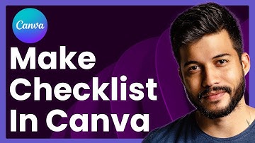 How To Make Checklist In Canva | Step-by-Step Tutorial