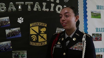 JROTC Battalion Commander - Gabriella Lopez