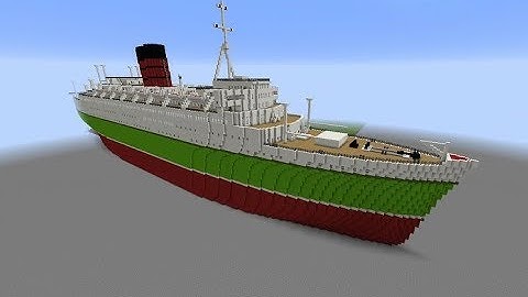 Minecraft. Rms Caronia