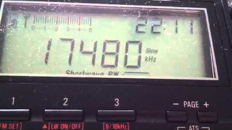 HM01 shortwave Cuban numbers station 31AUG13