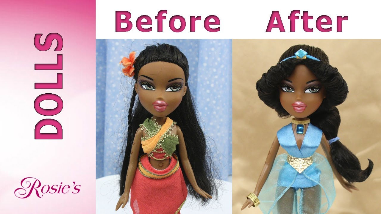 Bratz Sasha Disney Jasmine Makeover 