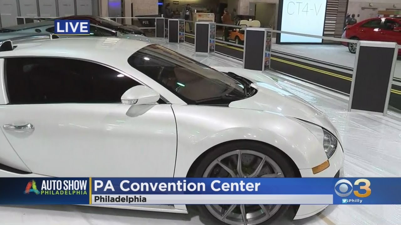 Super Sports Cars On Display At Philadelphia Auto Show - YouTube