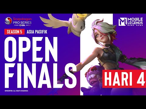 🔴 [ID] AP Mobile Legends: Bang Bang | Snapdragon Mobile Open Finals | Season ke-5 Hari ke 4