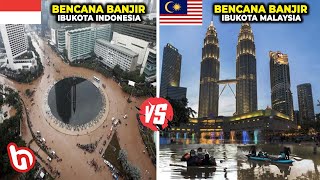 MANA LEBIH PARAH? Beginilah Perbandingan Dahsyatnya Bencana Banjir Ibu Kota Indonesia Vs Malaysia