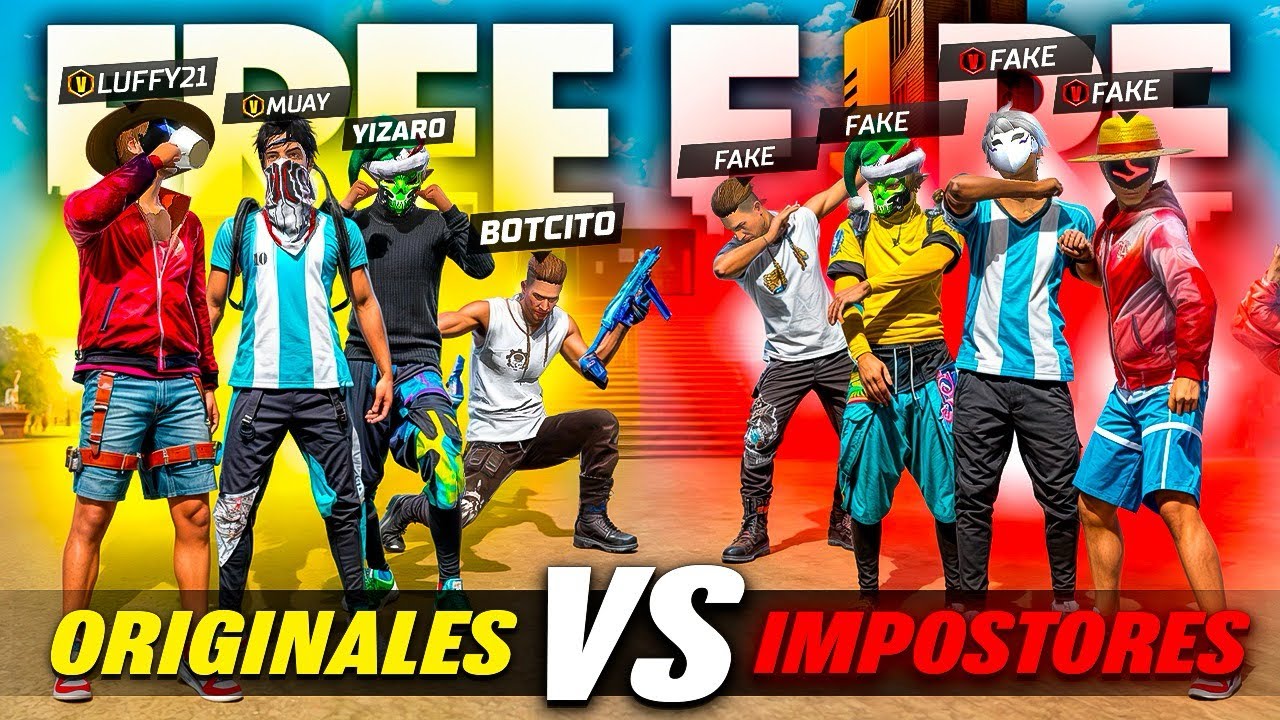 NOS ENFRENTAMOS A ESTA ESCUADRA QUE SE HACE PASAR POR NOSOTROS 😱🤡  *QUIEN TENDRÁ MEJOR NIVEL* 😳