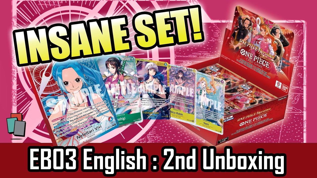 EB03 English Box #2 Unboxing - [ Heroines Edition | One Piece Card Game ]