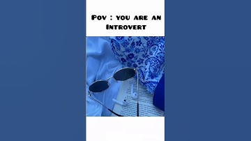 pov: you are an introvert 👀🌼#trending #aesthetic #introvert #shorts💟🌷