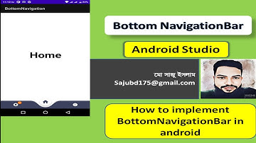 HOW TO IMPLEMENT CUSTOM BOTTOM NAVIGATION IN ANDROID STUDIO - CustomBottomNav