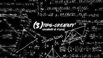 3 TIPS to HELP with Creators Block! Creativity & Focus!