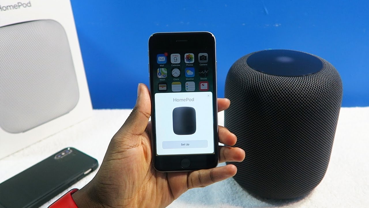Apple HomePod: Pairing with iPhone 6 