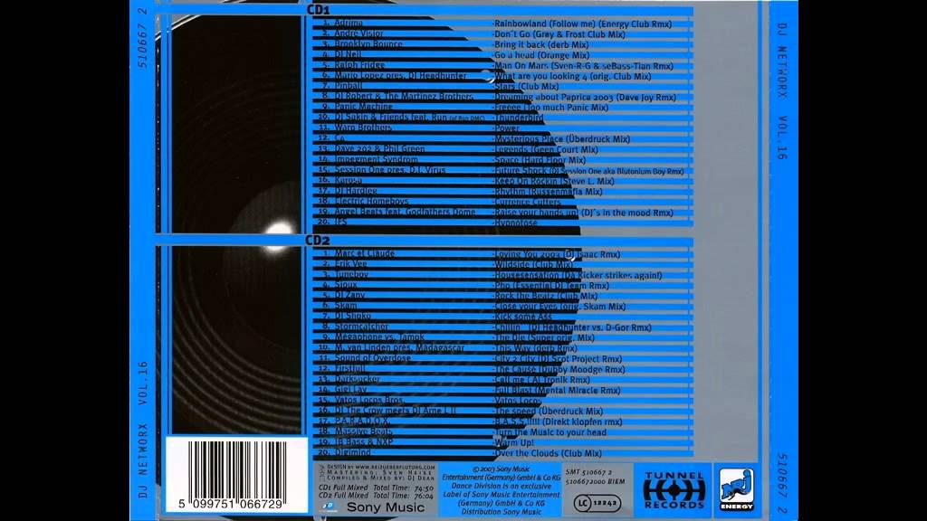 DJ Networx Vol. 16 CD2 Mixed by DJ Dean