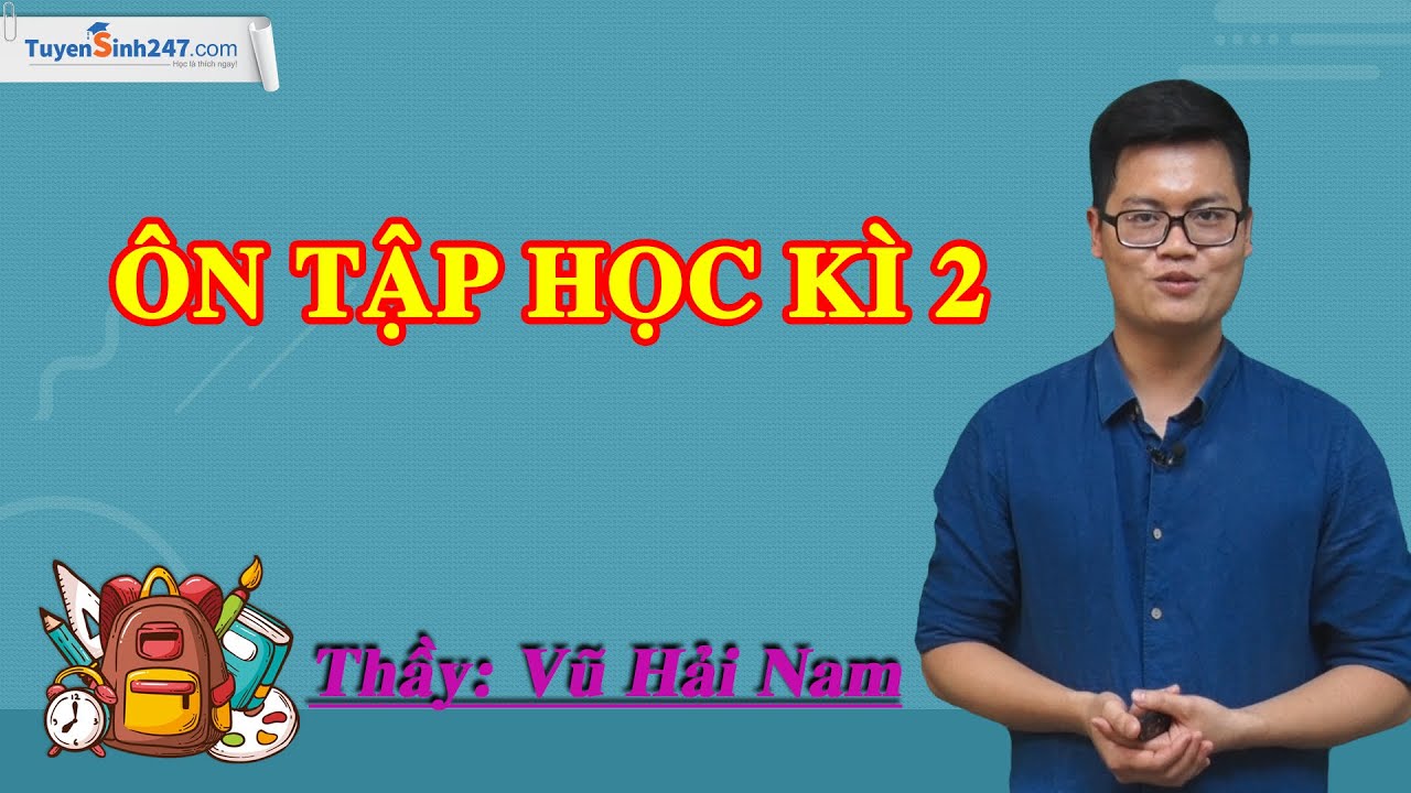 Chữa đề học kì 2 – Môn Địa lí 6 – Thầy Vũ Hải Nam - youtube