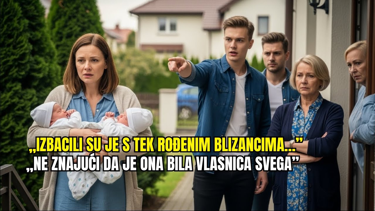 Muž i rodbina izbacili su je s novorođenim blizancima — ne znajući da je bila milijunašica…