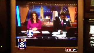 Fox 8's Kristi Capel And Wayne Dawson Break It Down On Set