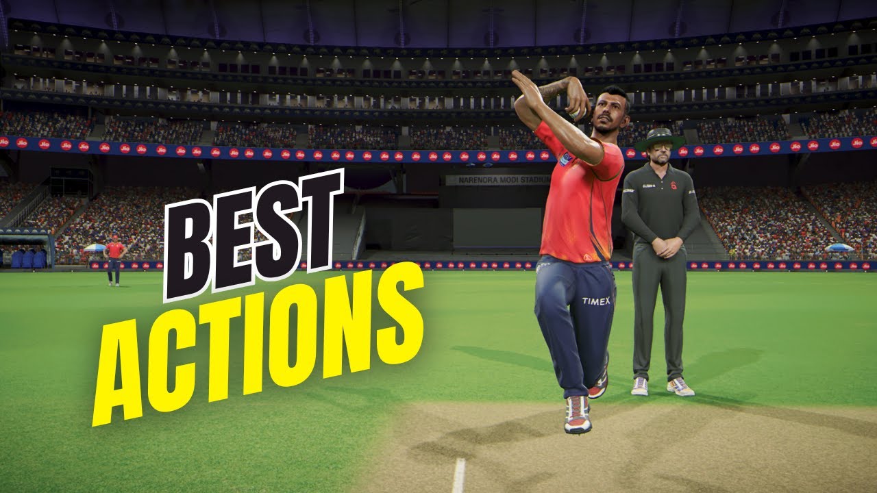 Best Bowling Actions In Cricket 26 - YouTube