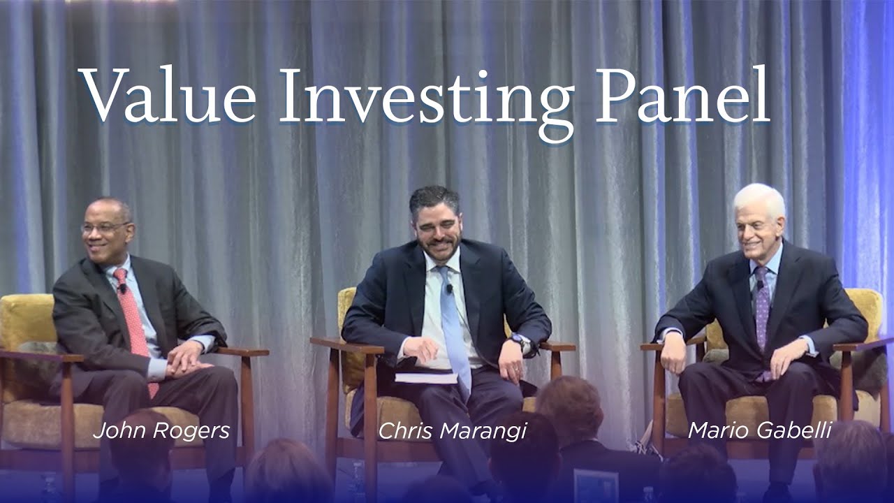 Value Investing Panel With Mario Gabelli And John Rogers Gabelli Omaha 
