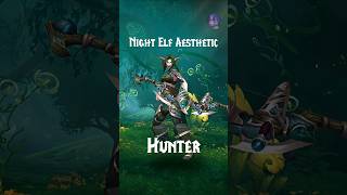 Night Elf Aesthetic 🌙 | Hunter | WoW Transmog