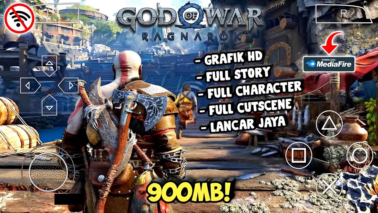 Download God of War Ragnarok PPSSPP Game- Play on Android