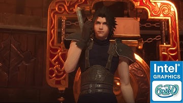 Crisis Core: Final Fantasy 7 Reunion -Ryujinx[SWITCH Emulator] - Core i3 7100U | INTEL HD 620