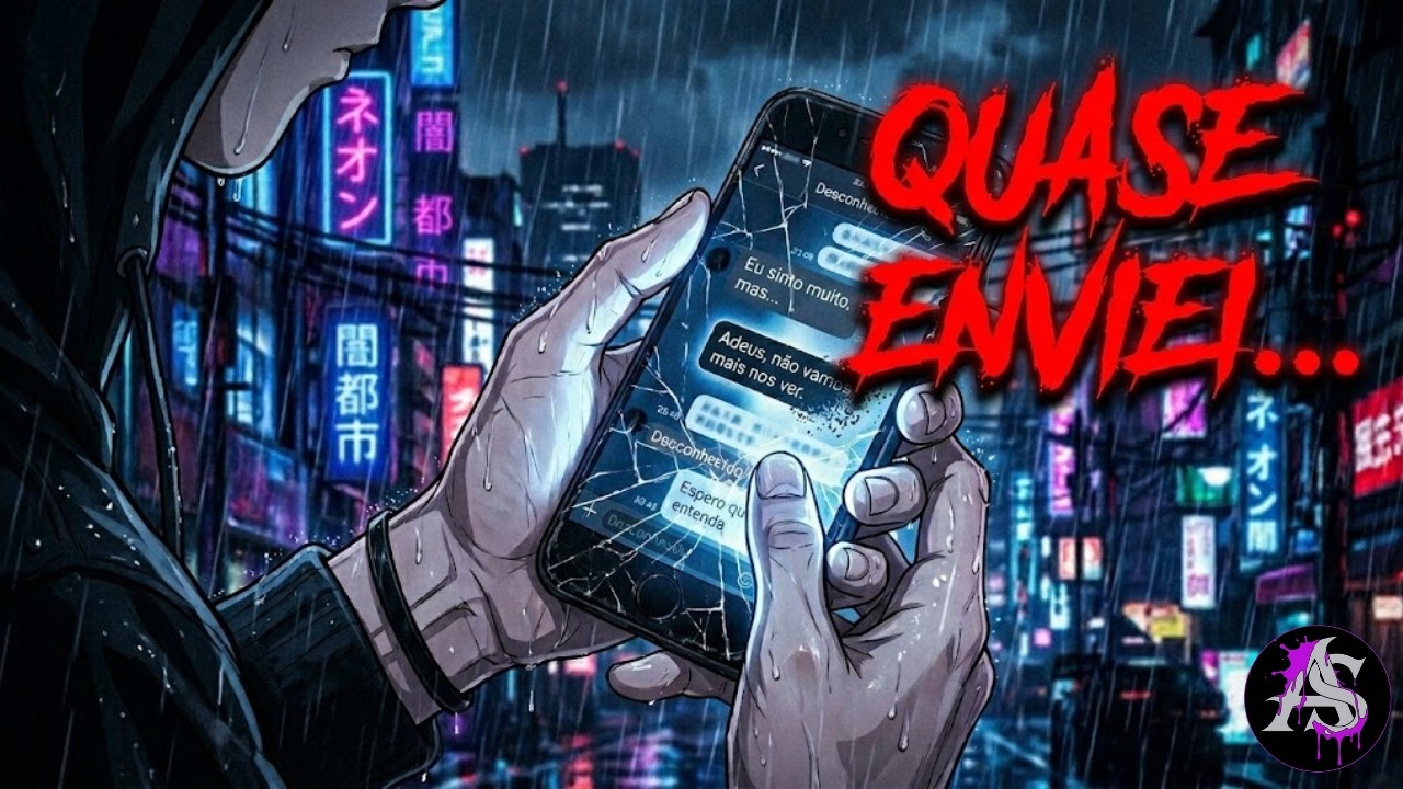 Fiz um Sad Trap sobre apagar a última mensagem 🥀 (Anônimo - Última Mensagem)