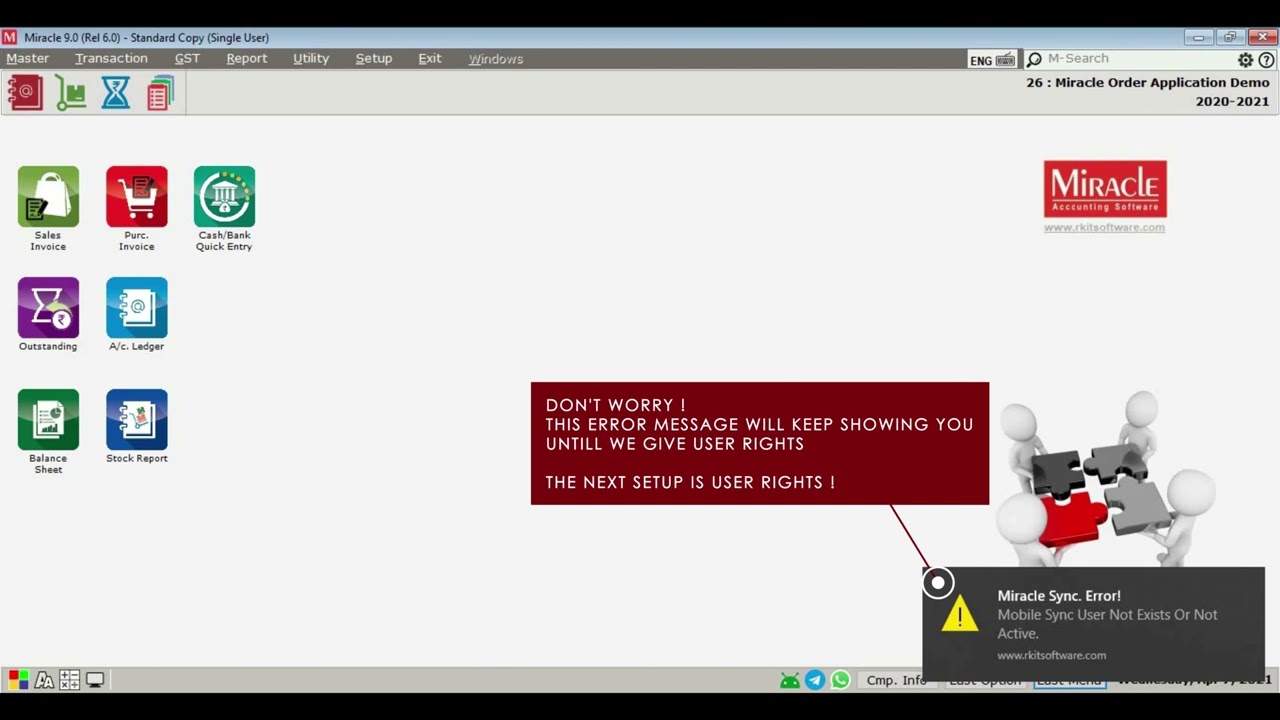 Miracle Order Application