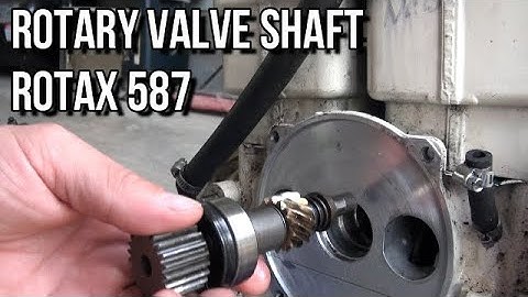 Sea-Doo Rotary Valve Shaft and Brass Gear