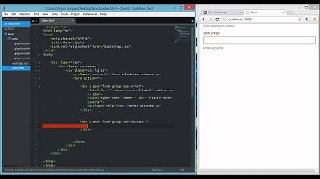 bootstrap 3    form validation states 720p